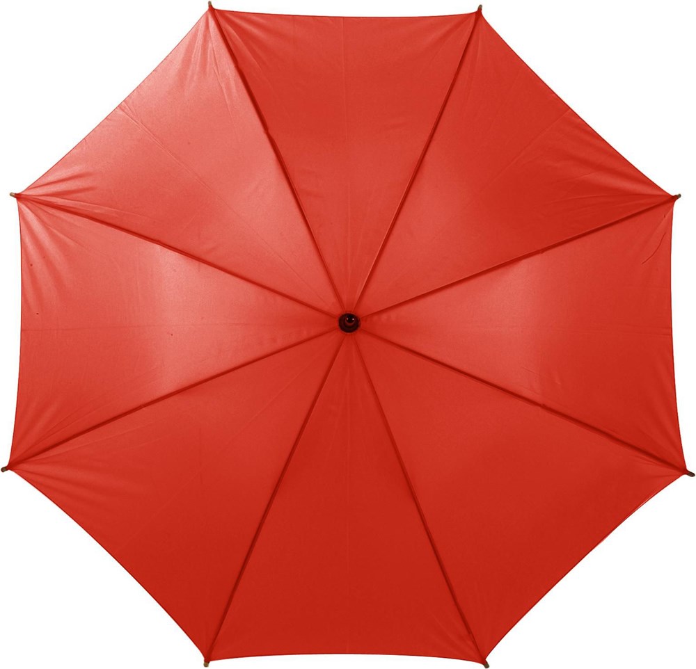 Automatik Stockschirm aus Polyester Kelly - rot