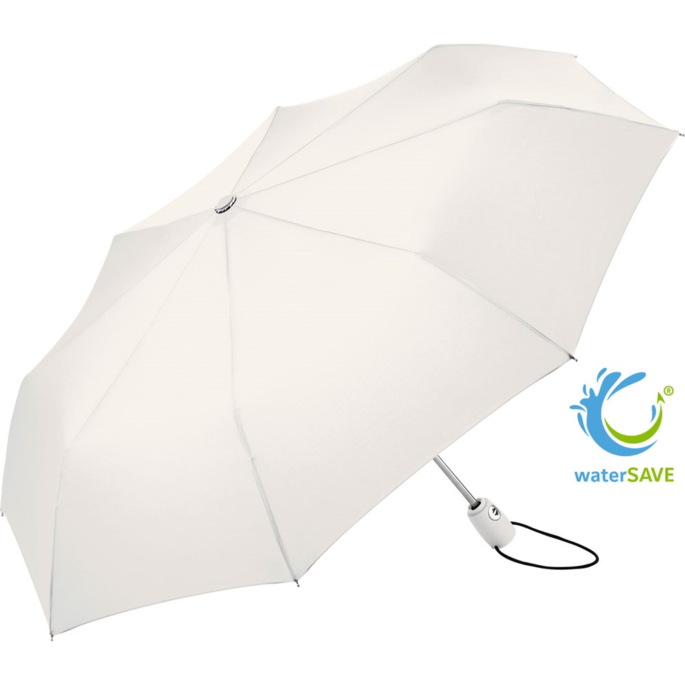 5460 Mini-Taschenschirm FARE® AOC - naturweiß wS