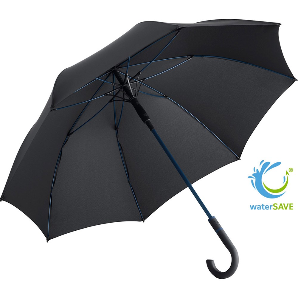 4784 AC-Midsize-Stockschirm FARE® Style - schwarz-marine